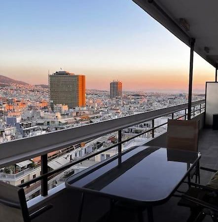 Apollo Tower Luxury Athens Centre View Apt Exterior foto